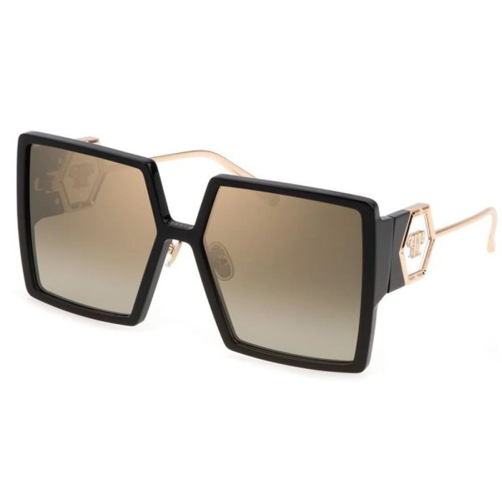 Philipp Plein Donna Nero Montatura Spp028m 700X Occhiali Da Sole