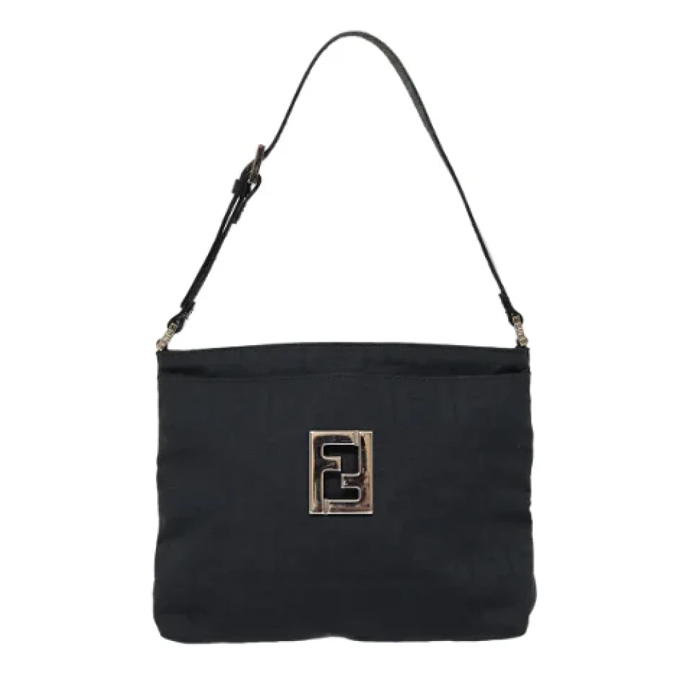 Fendi Vintage Pre-owned Canvas fendi-bags Black Dames