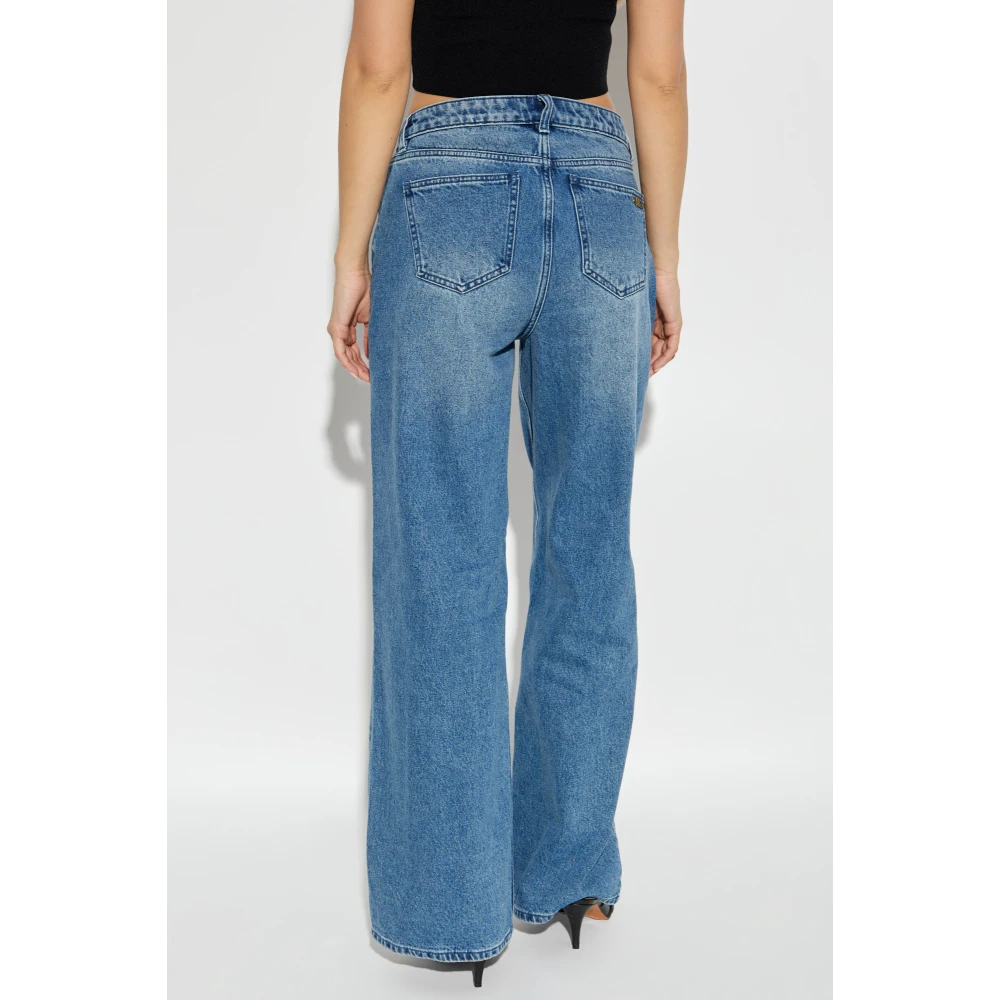 Michael Kors Wide-leg jeans Blue Dames