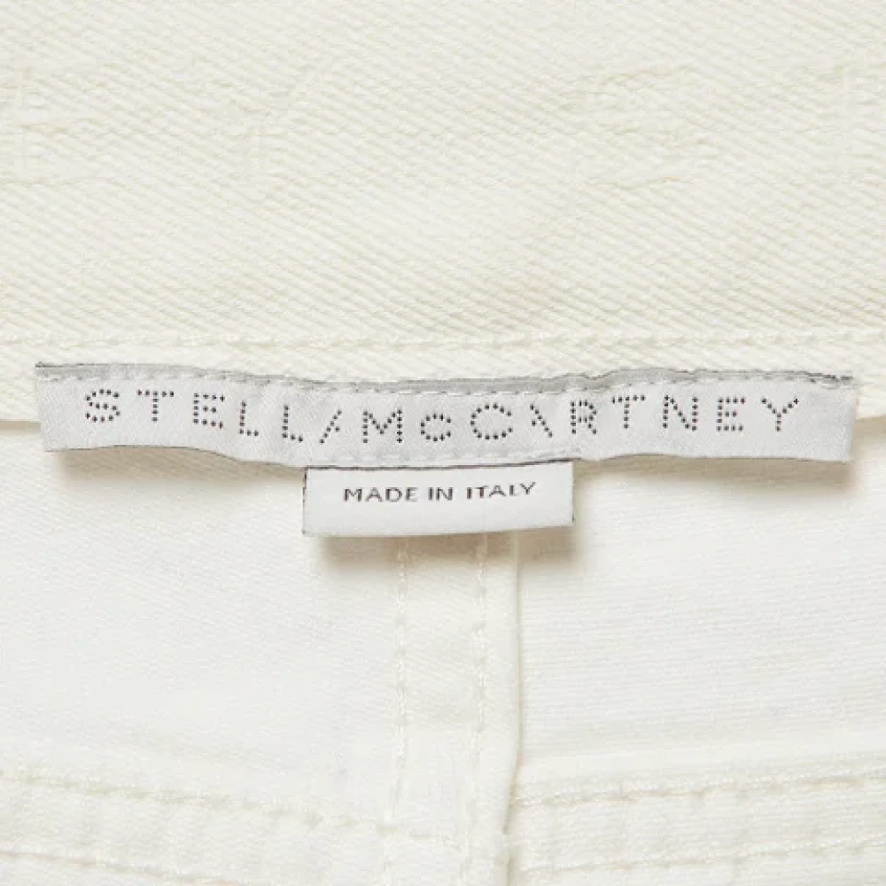 Stella McCartney Pre-owned Denim jeans White Dames