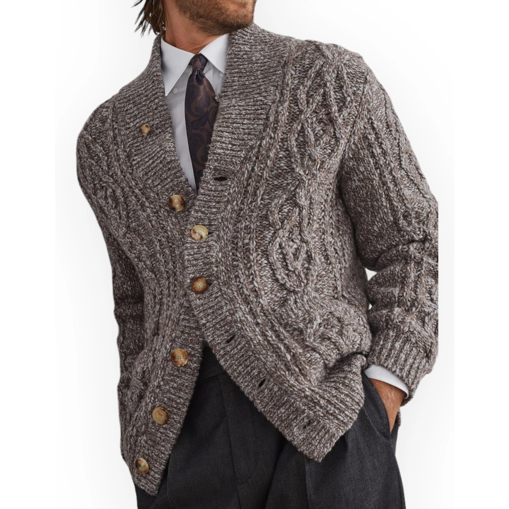 BRUNELLO CUCINELLI Stijlvolle Cardigan voor Vrouwen Gray Heren