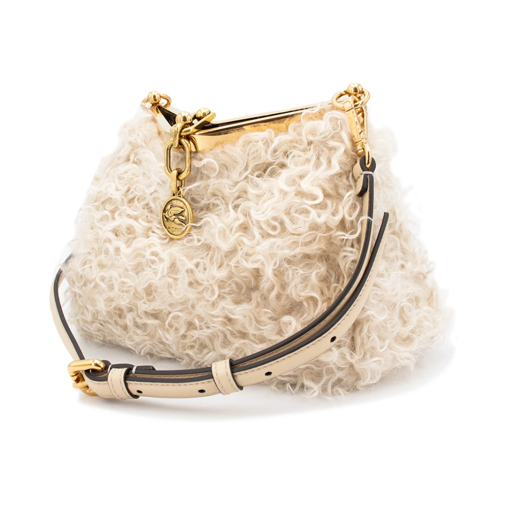 ETRO Iconische Fluffy Effect Tas Beige Dames