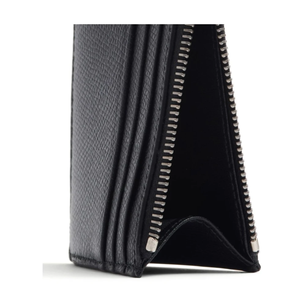 Valentino Garavani Zwarte VLogo Signature Portemonnee met Kaartsleuven Black Heren