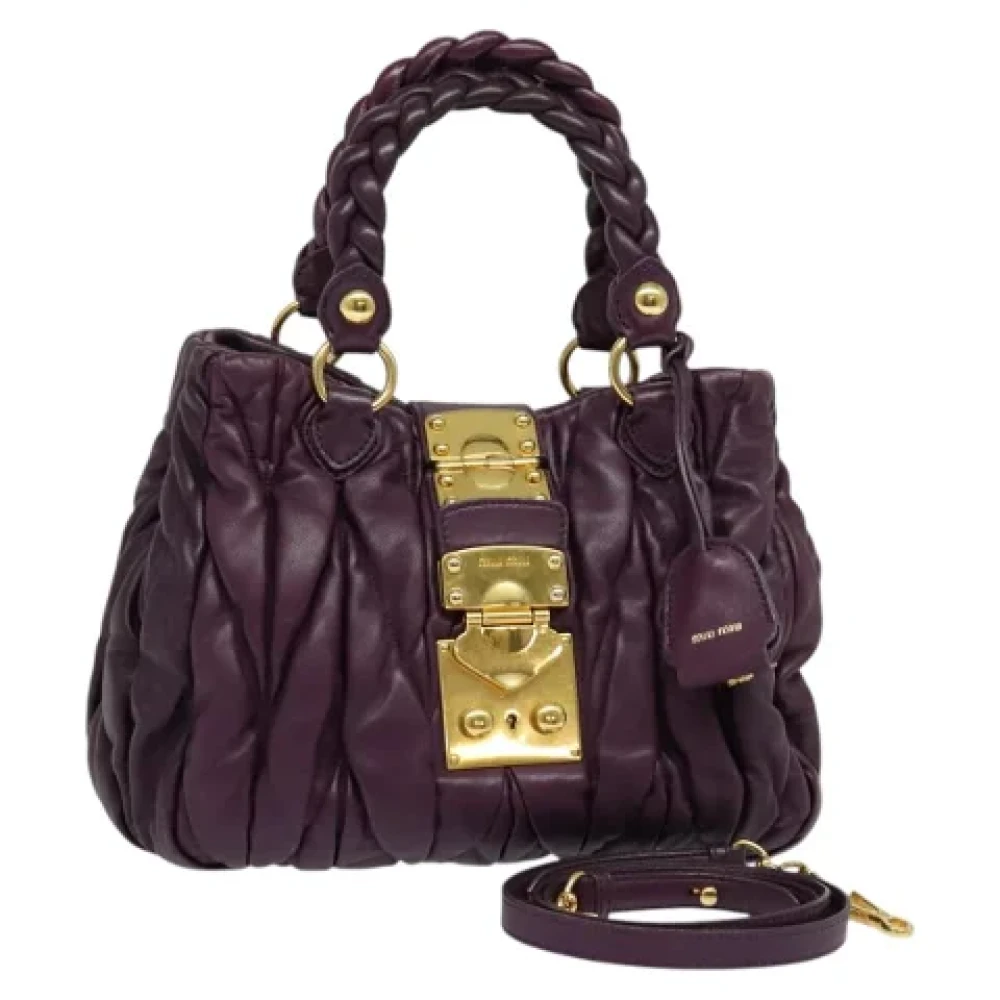 Pre-owned > Pre-owned Bags > Pre-owned Handbags - - Miu Miu Pre-owned - Modalova