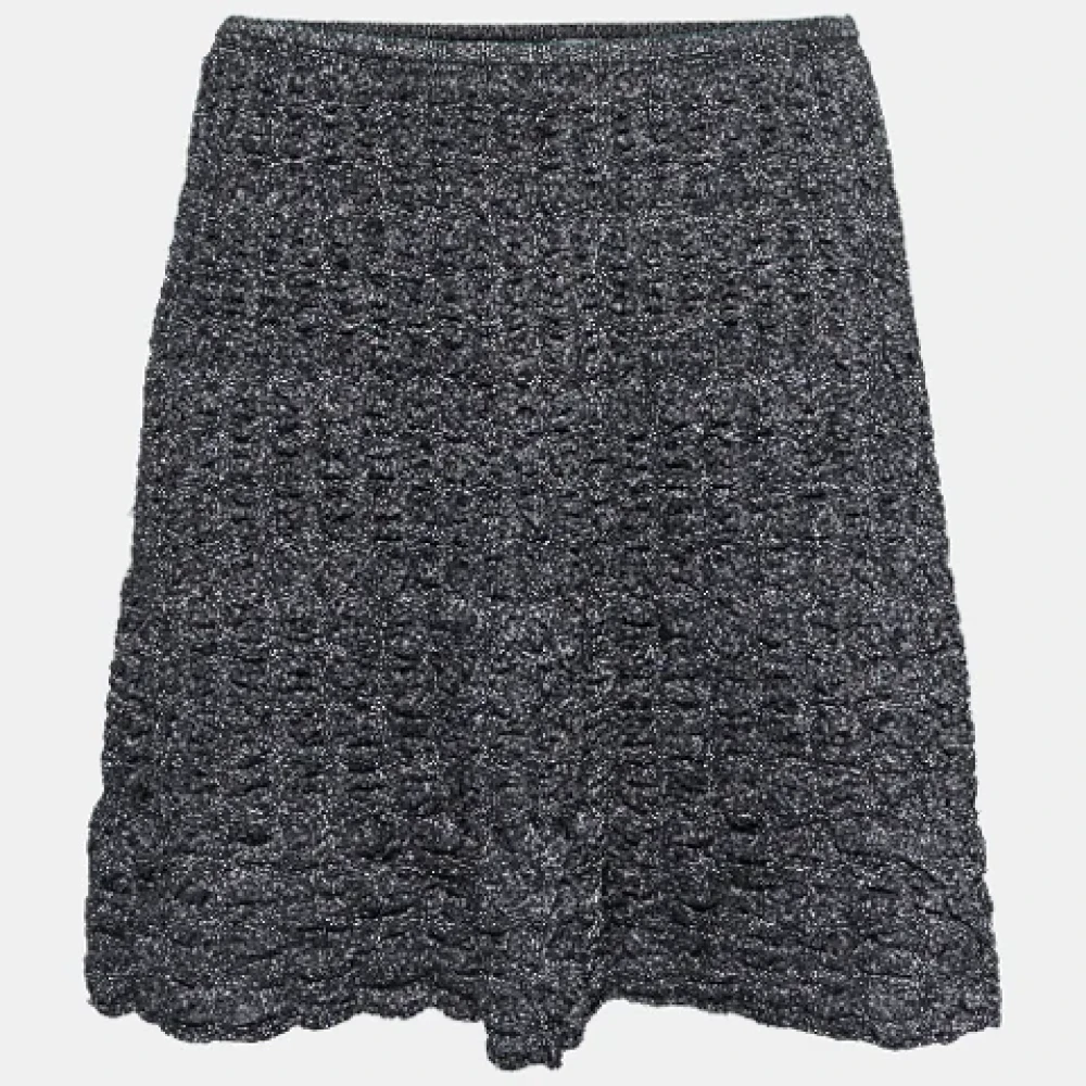 Missoni Pre-owned Fabric bottoms Gray Dames