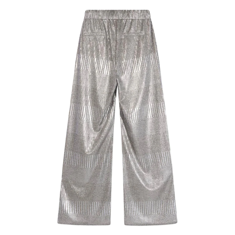 Alix The Label pantalons zilver Gray Dames