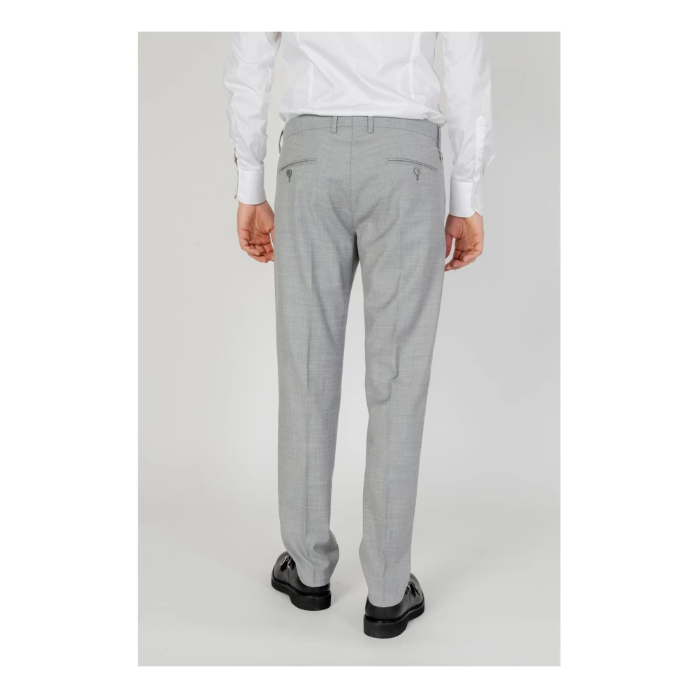Antony Morato Suit Trousers Gray Heren