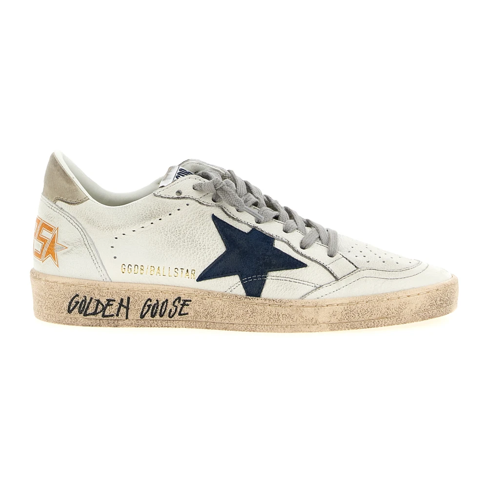 Golden Goose Men's Multicolor Ball Star Low-Top Trainers - Sneakers - 6 Uk - Shoes