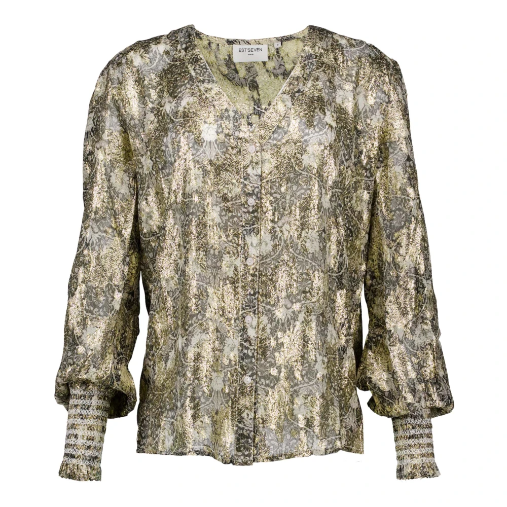 Est'Seven Gedrukte blouses Multicolor Dames