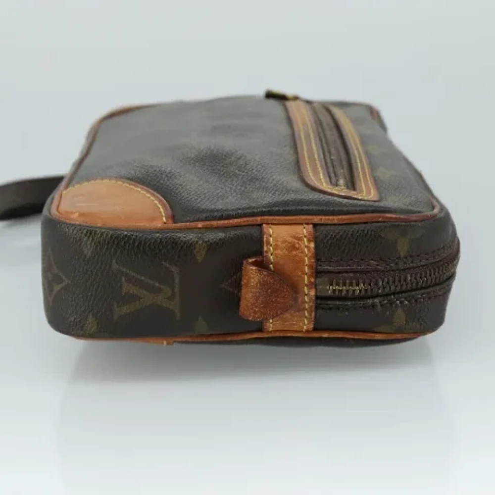 Louis Vuitton Vintage Pre-owned Canvas clutches Brown Dames
