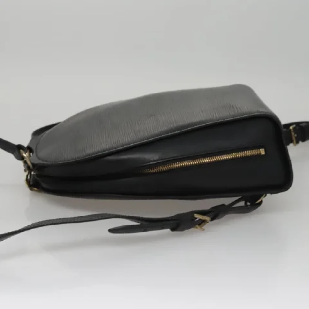 Louis Vuitton Vintage Pre-owned Leather backpacks Black Dames