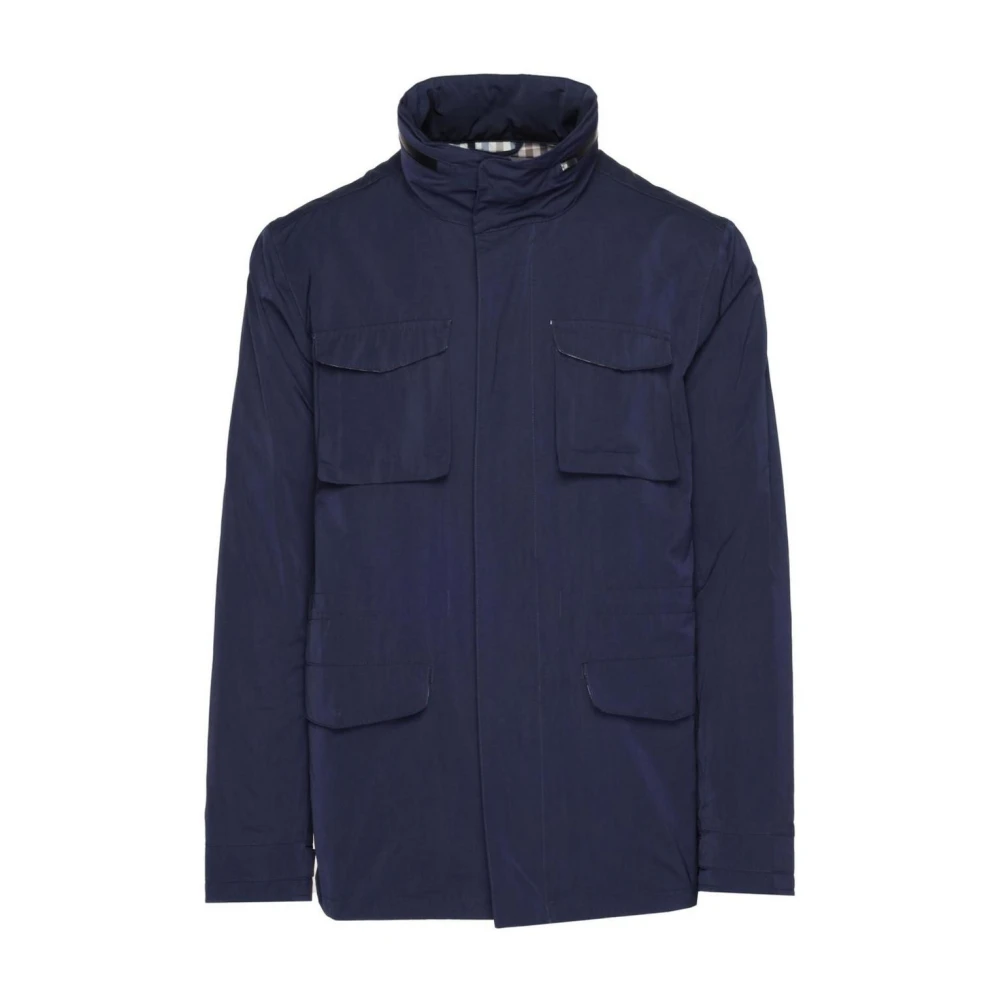Aquascutum Lente Zomer Heren Parka Blue Heren