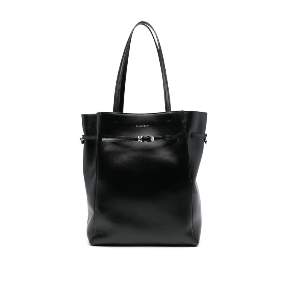 Givenchy Voyou Medium leren tote bag Black Dames