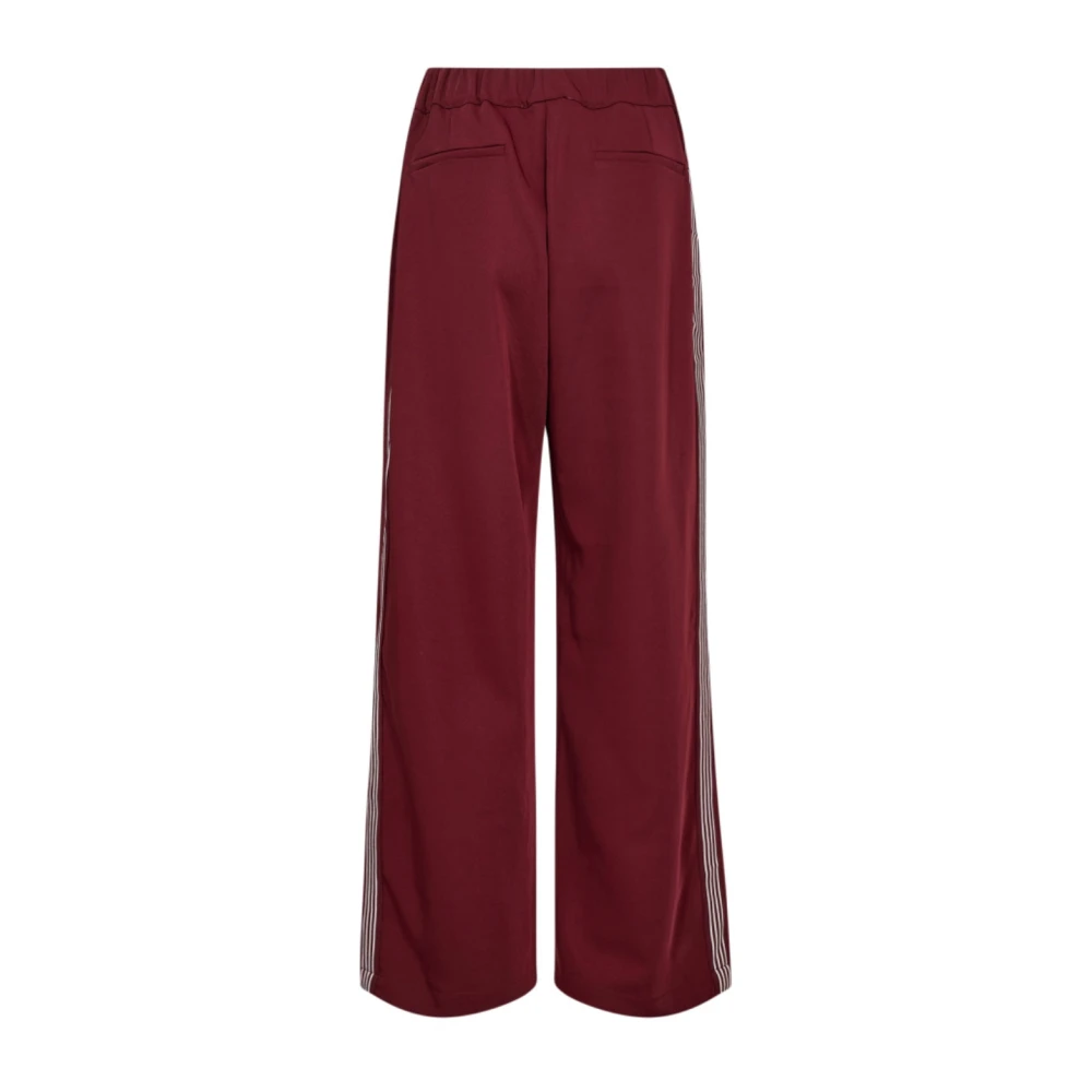 Co'Couture Amina Crease Pants Red Dames