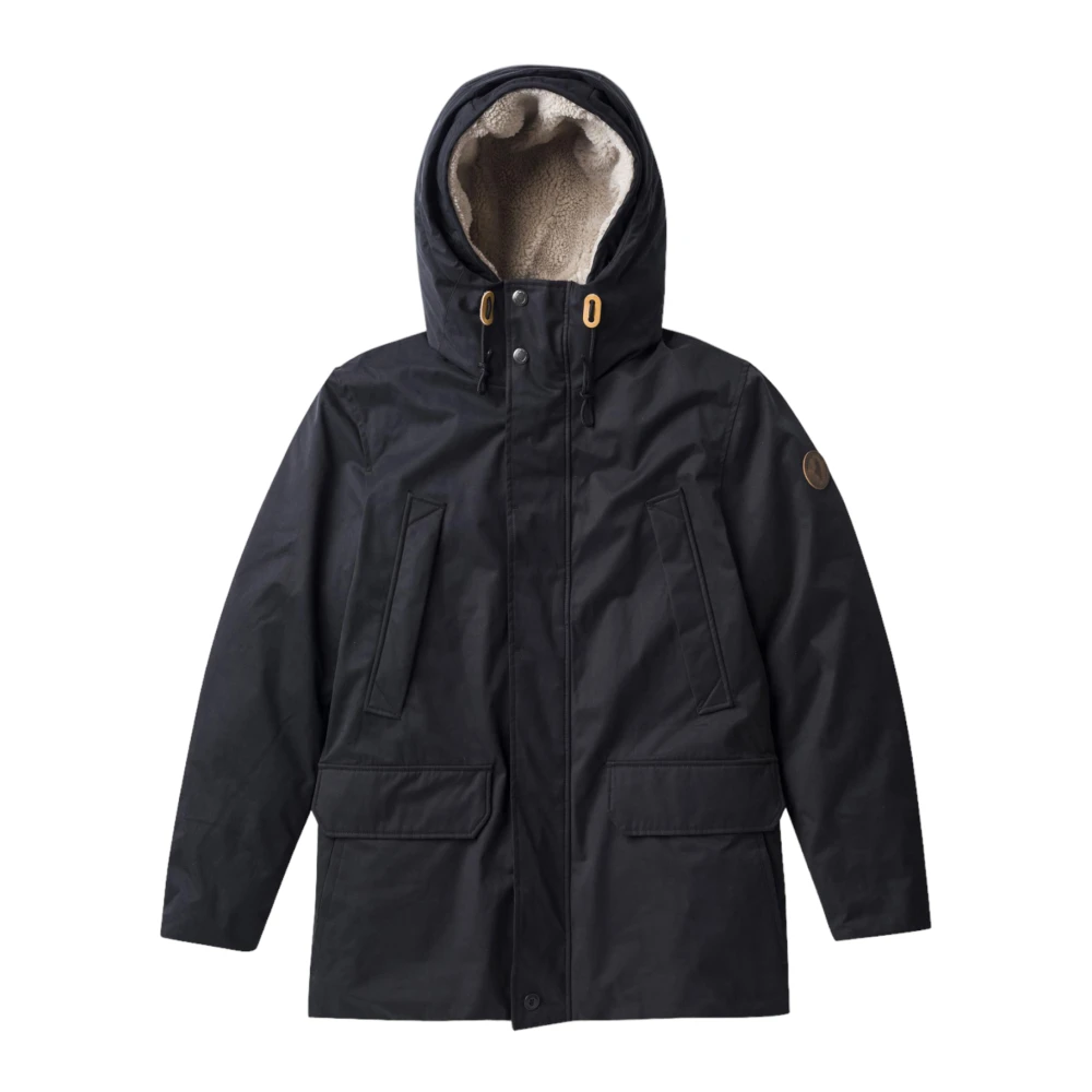 MCS Zwarte Stijlvolle Jassen Black Heren
