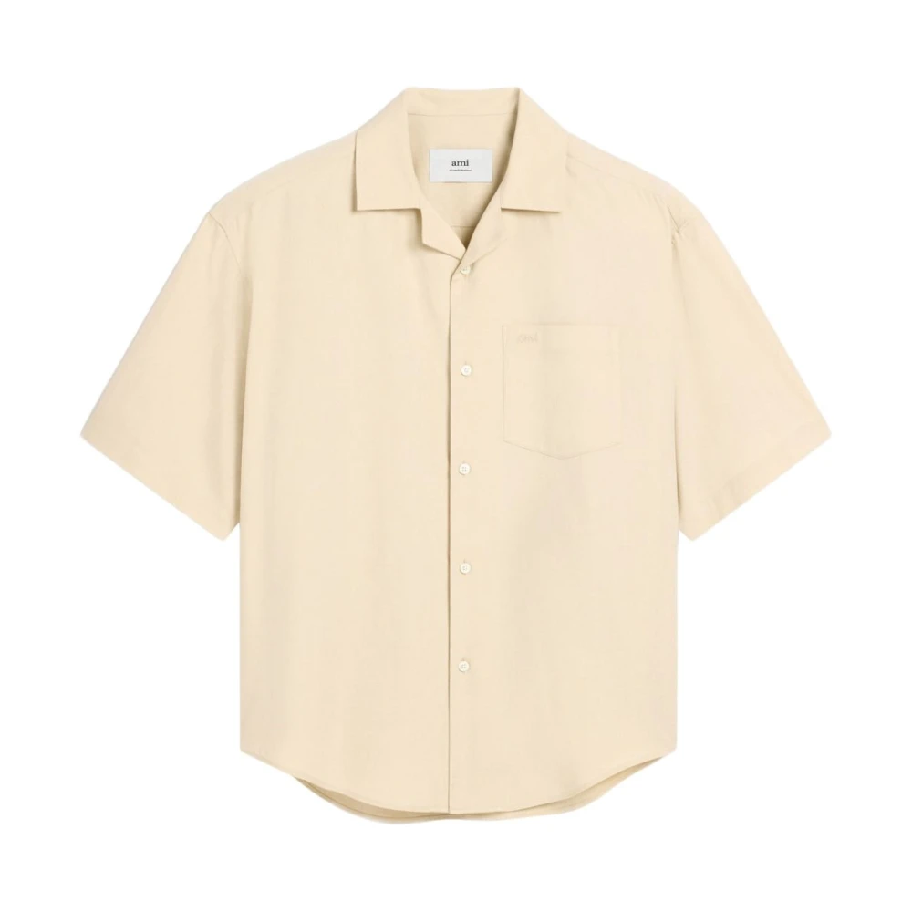 Shirts > Short Sleeve Shirts - - Ami Paris - Modalova