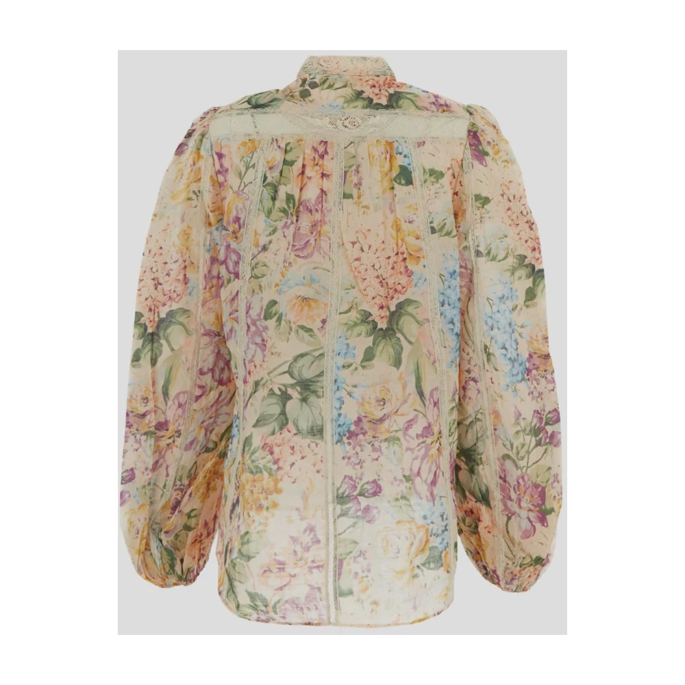 Zimmermann Kanten Katoenen Shirt Multicolor Dames