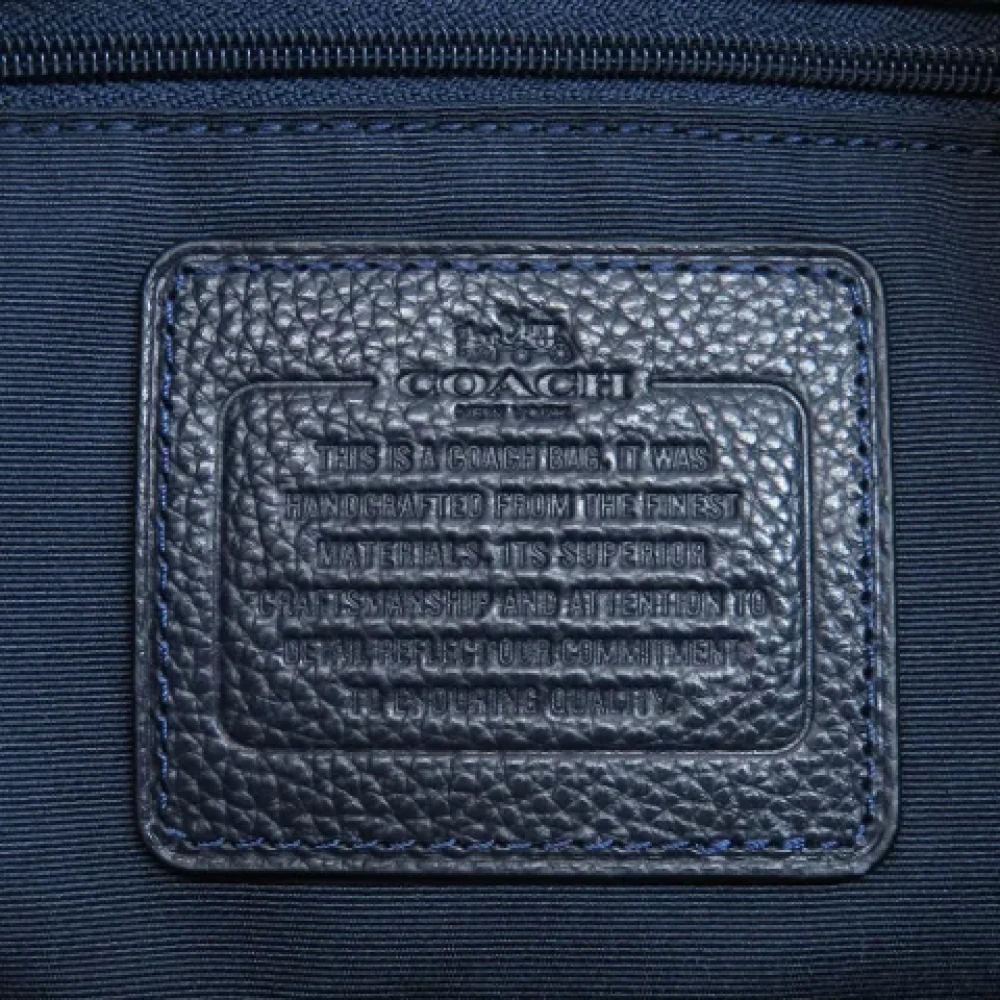 Coach Pre-owned Fabric totes Blue Dames