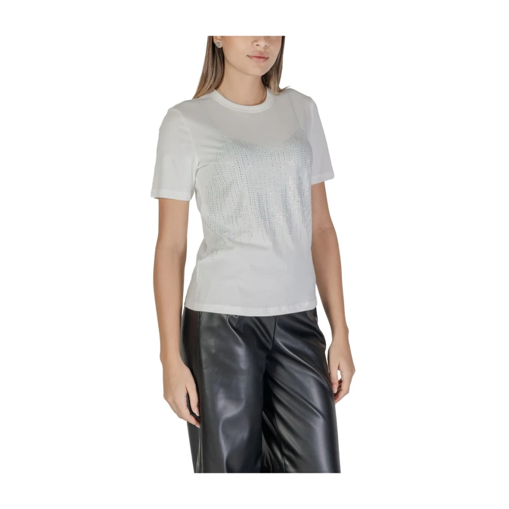 Only Katoenen Tops & T-shirt Collectie White Dames