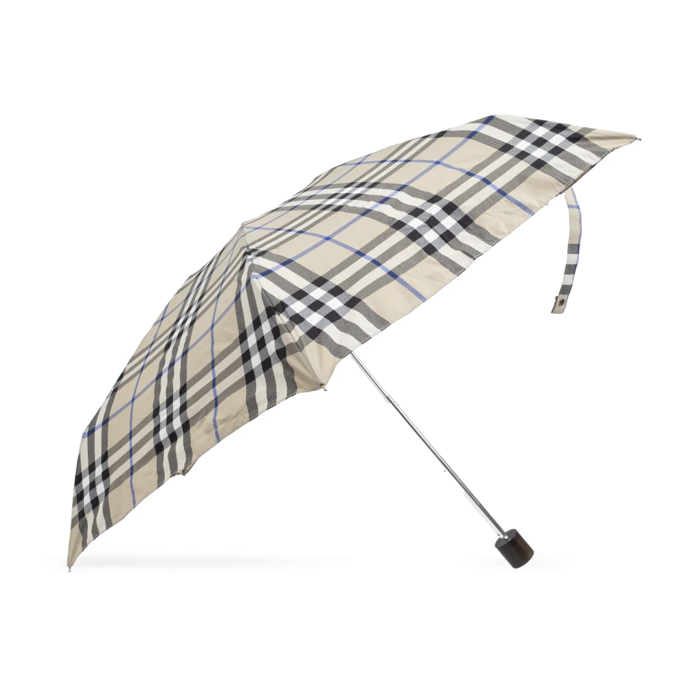 Burberry Paraplu met ruitpatroon Gray Unisex