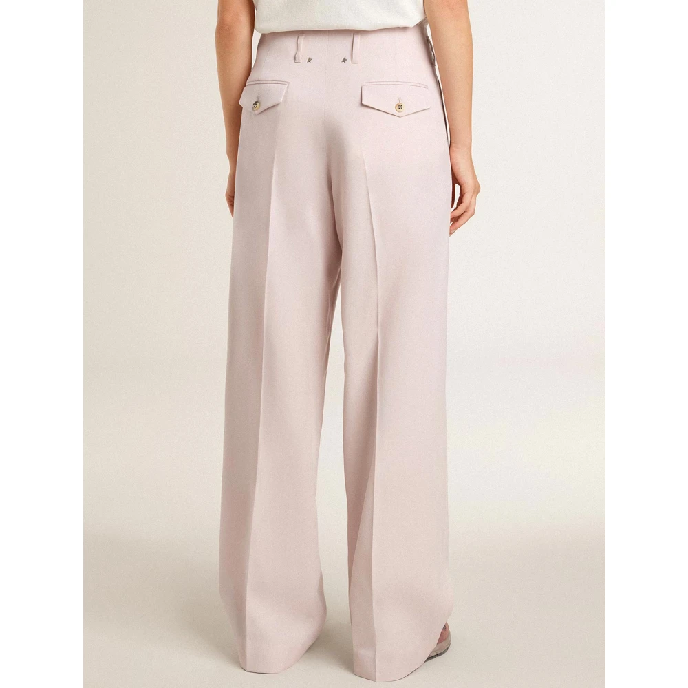 Golden Goose Roze Broek voor Vrouwen Pink Dames
