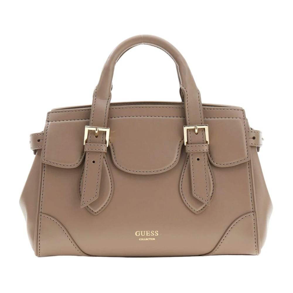 Guess Brown Handbags, Female, One Size, Diana Maxi Satchel