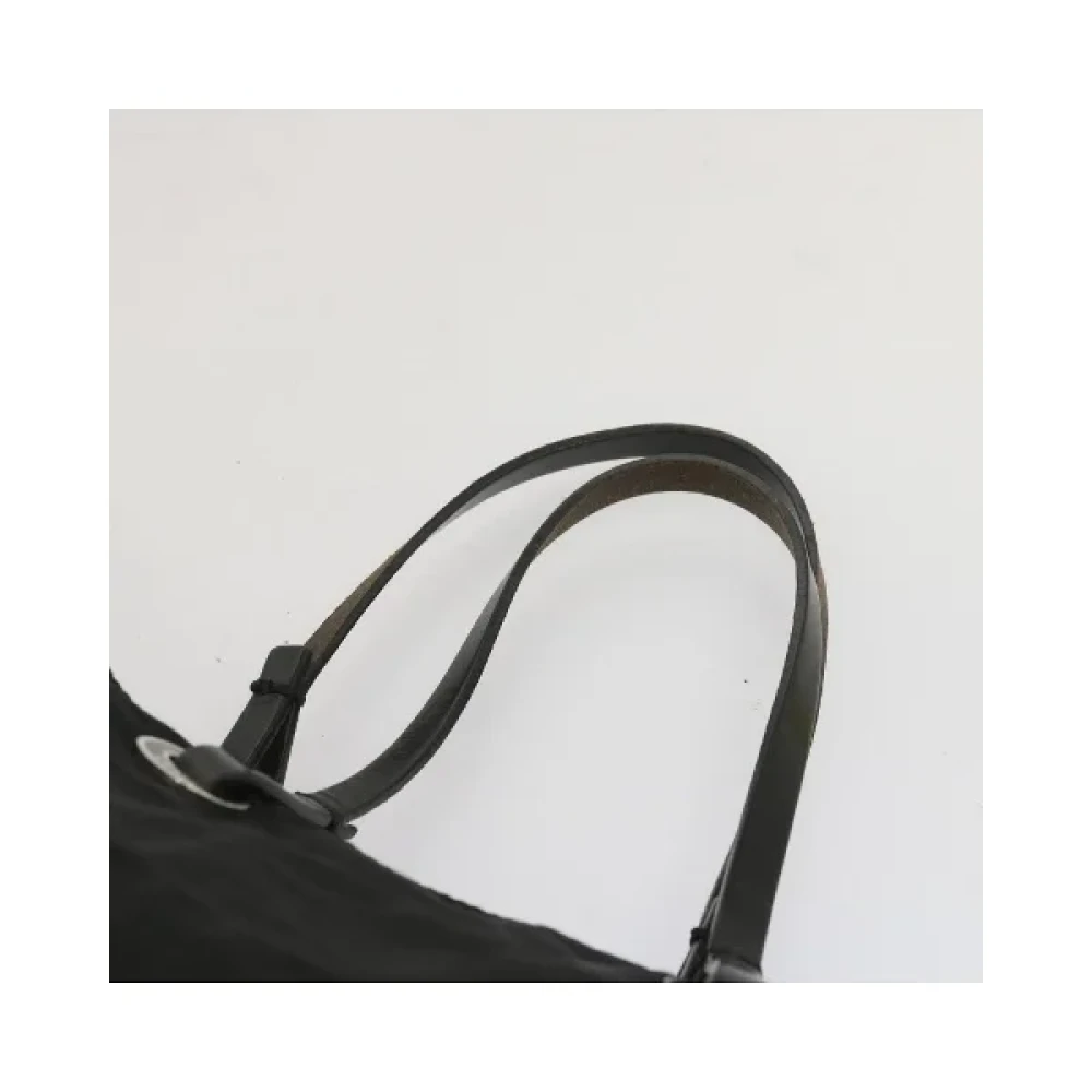 Fendi Vintage Pre-owned Canvas handbags Black Dames