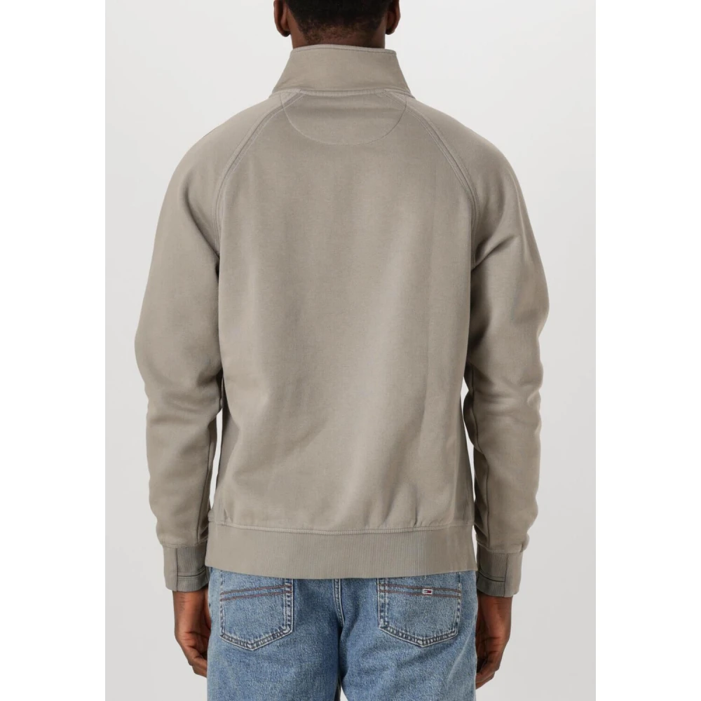 Butcher of Blue Army Half Zip Sweater Grijs Gray Heren
