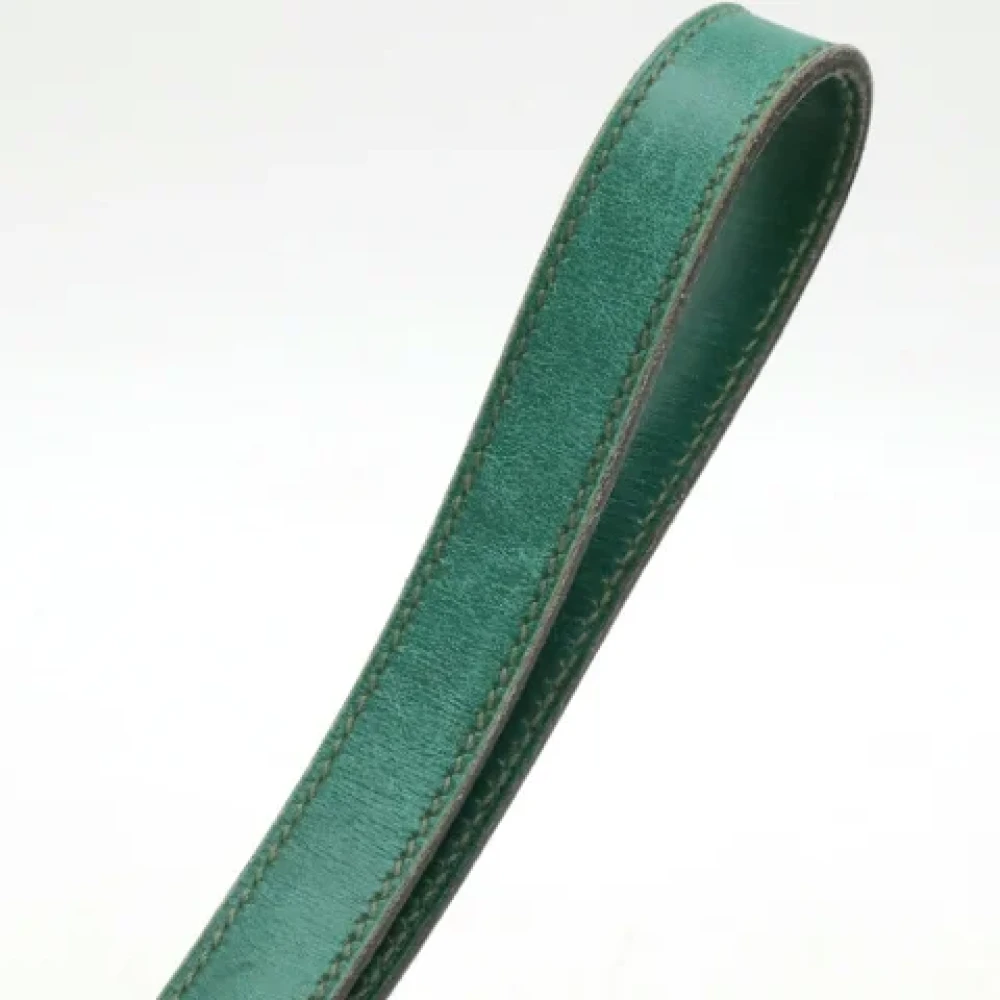 Hermès Vintage Pre-owned Leather belts Green Dames