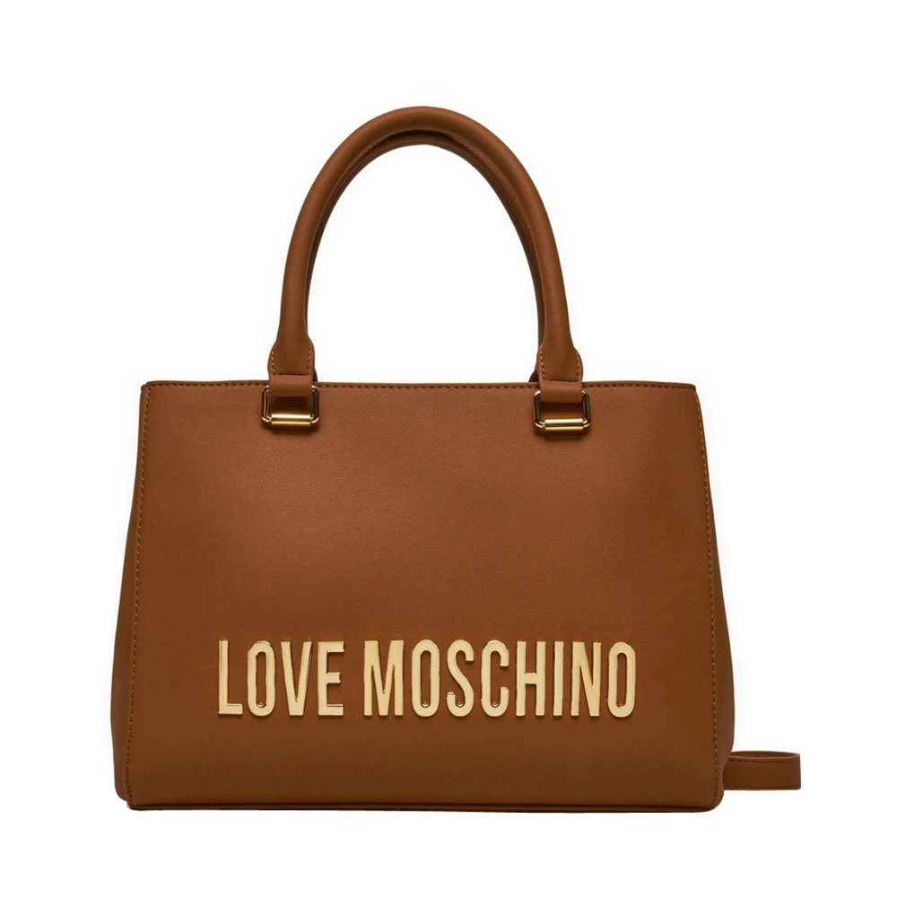 Love Moschino Bruine handtas met elegant ontwerp Brown Dames