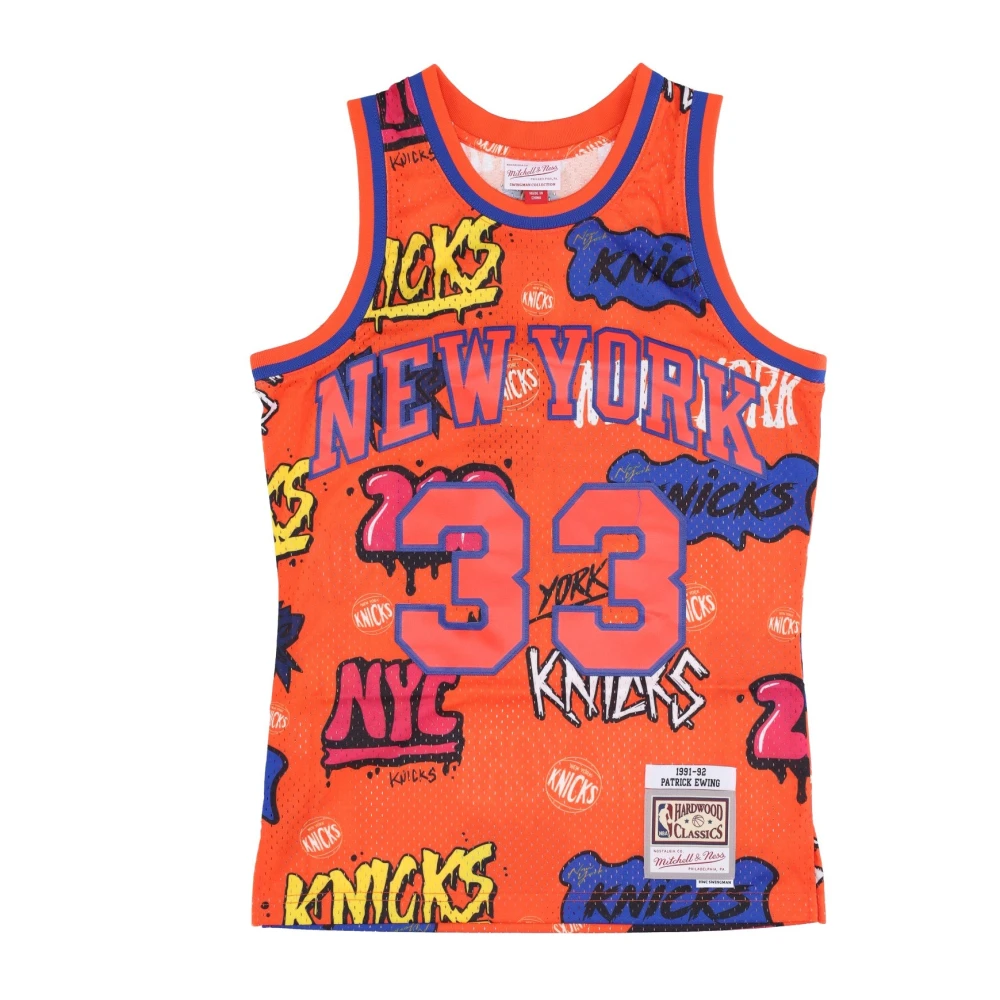 Mitchell & Ness NBA Basketball Tank Top Patrick Ewing Multicolor, Herr