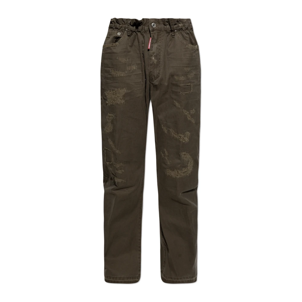 Dsquared2 Broek Grote Broer Green Heren