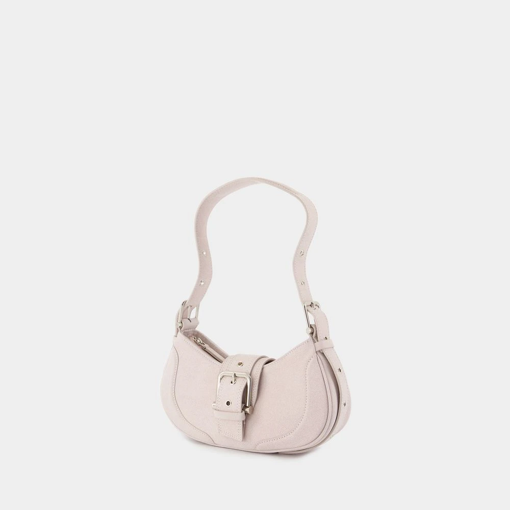 Osoi Roze leren schoudertas met magnetische sluiting Pink Dames