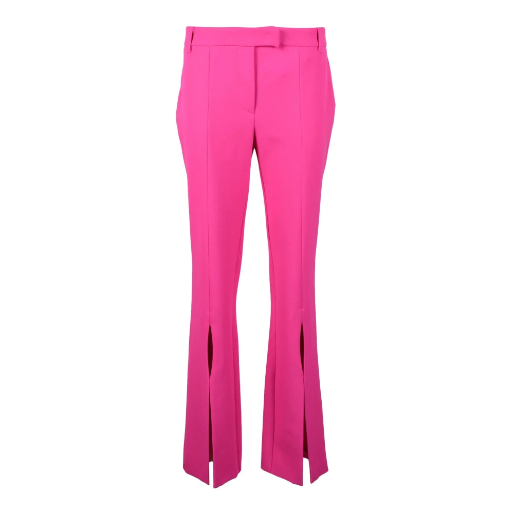 Versace Jeans Couture Elegante broek met polyester mix Pink Dames