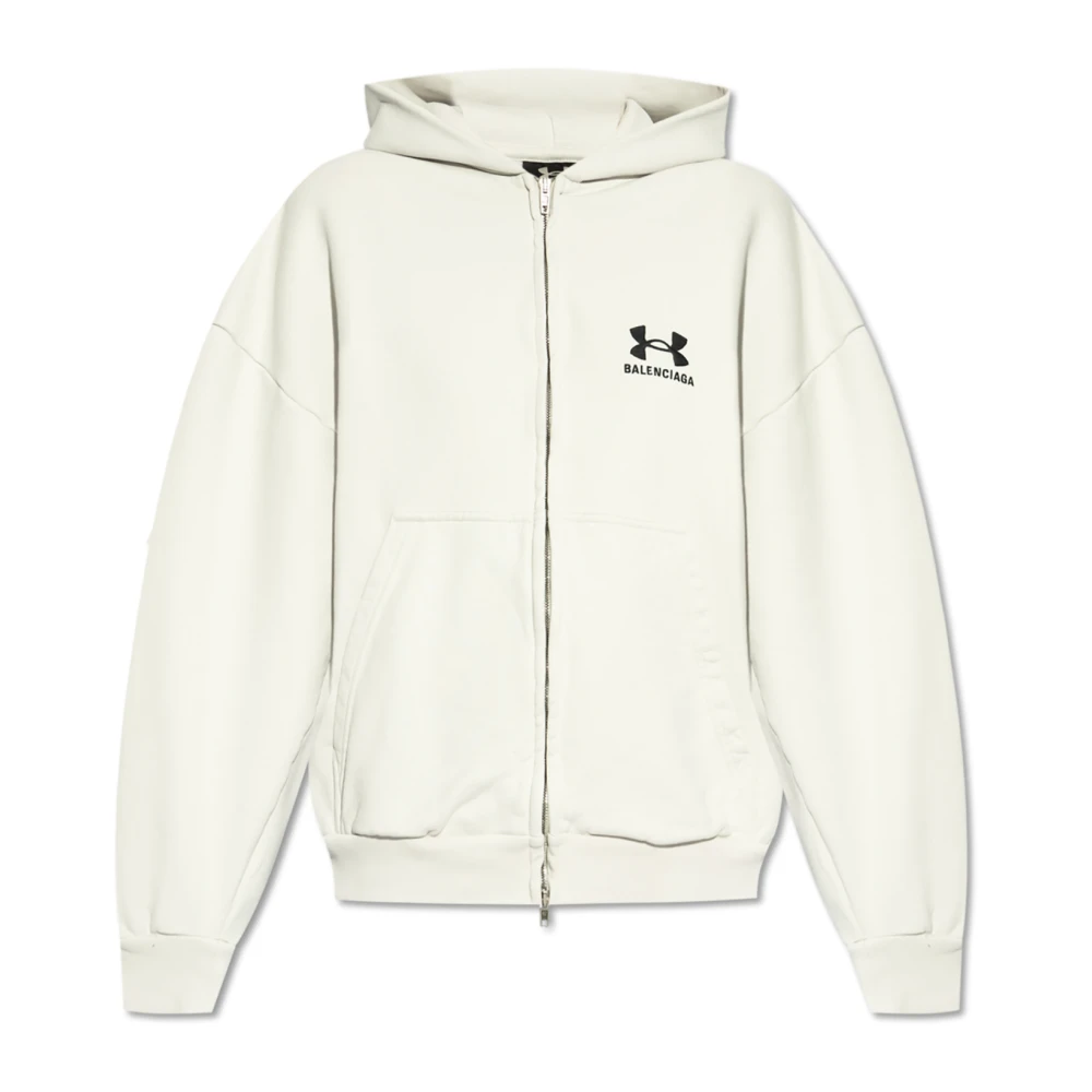 Balenciaga Sweatshirt met Logo Gray Dames