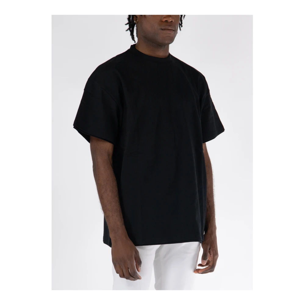 Jil Sander Dubbellag T-shirt Black Heren