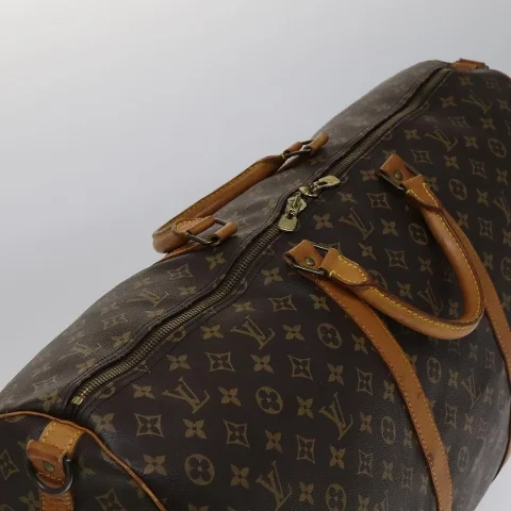 Louis Vuitton Vintage Pre-owned Canvas travel-bags Brown Dames