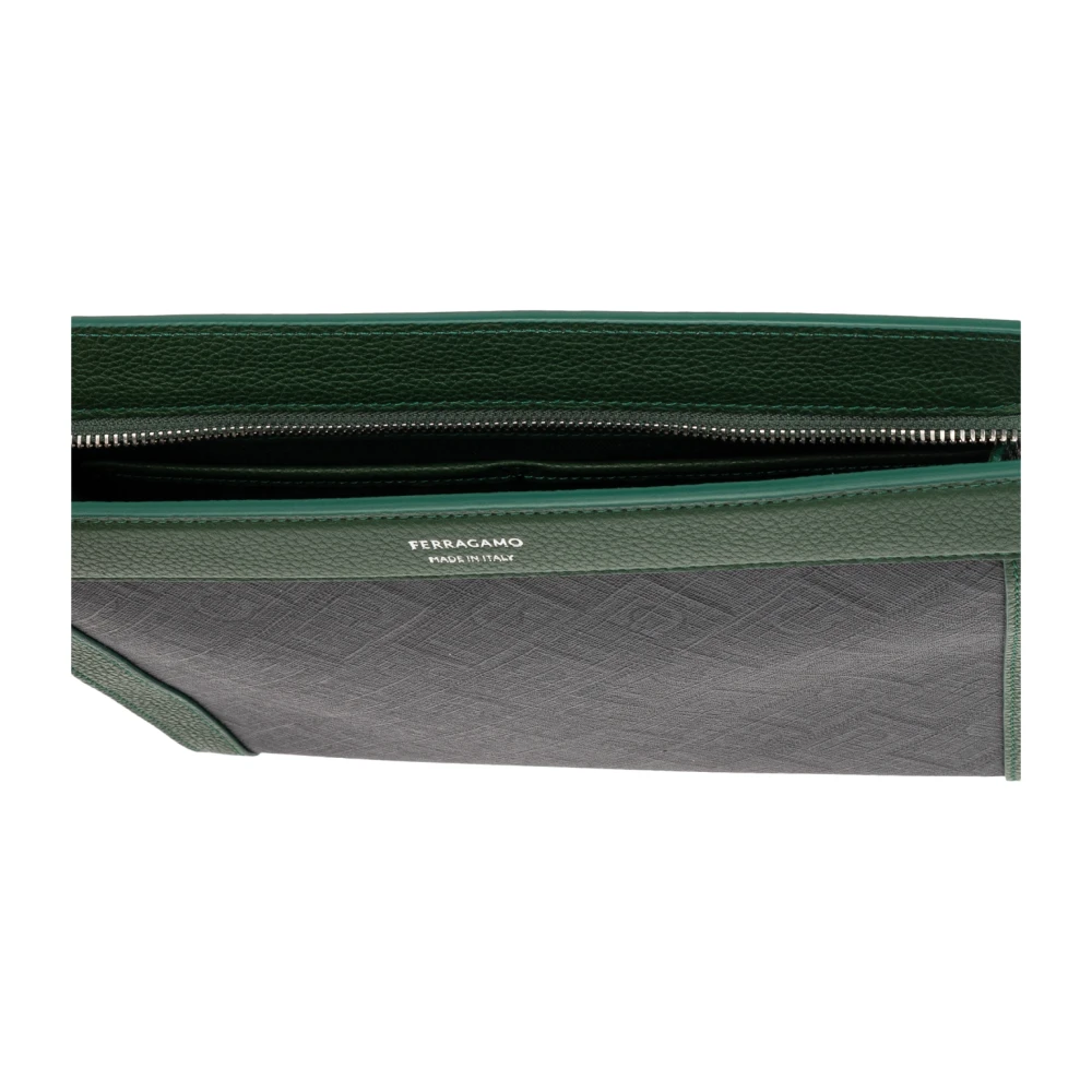 Salvatore Ferragamo Handtas Gray Heren
