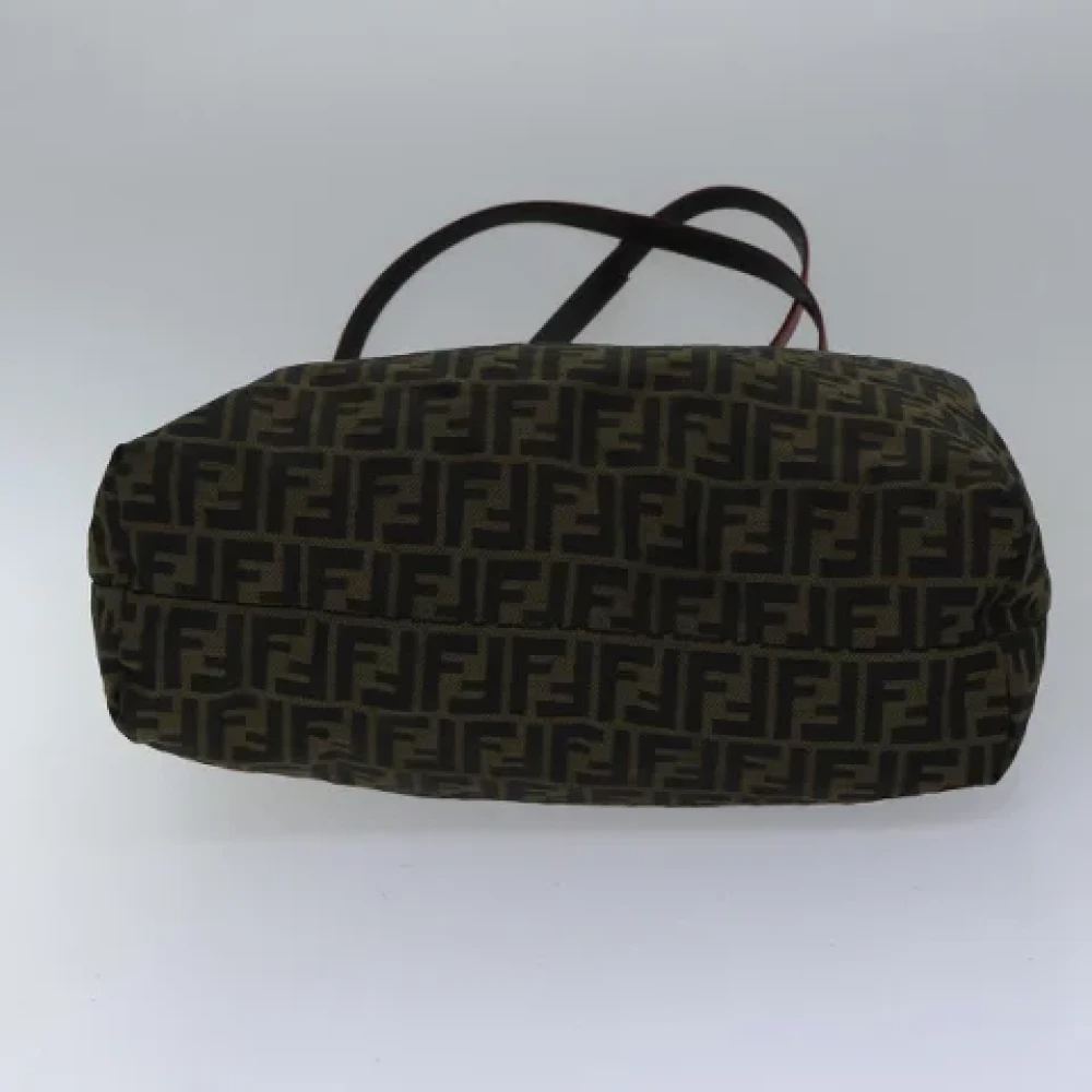 Fendi Vintage Pre-owned Canvas totes Brown Dames