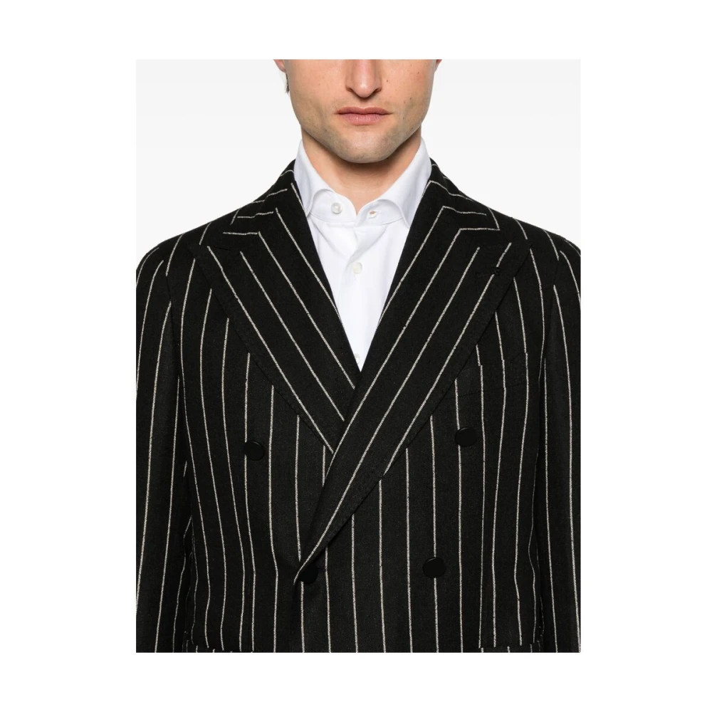 Tagliatore Jas Black Heren