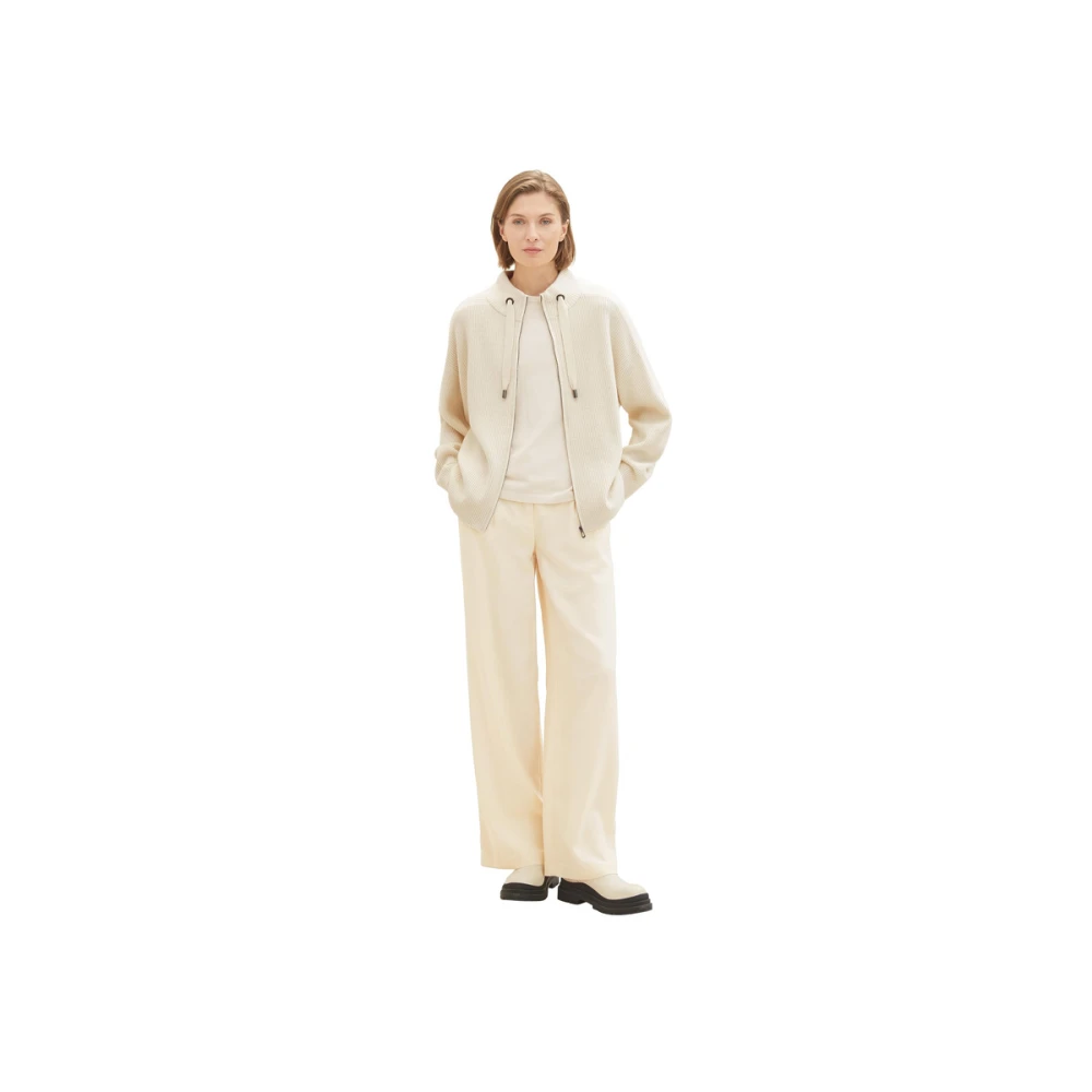 Tom Tailor Gebreide Vesten White Dames