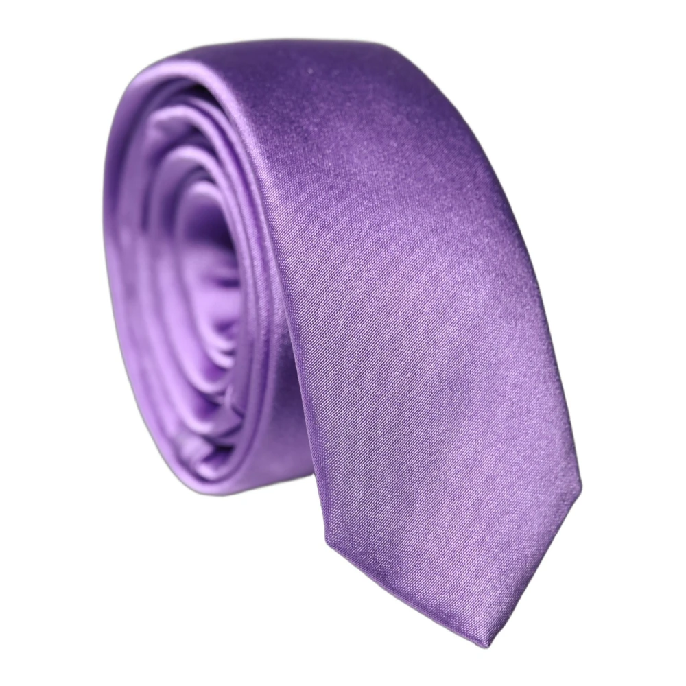 Dolce & Gabbana Men's Purple Necktie - Ties - One Size - Accessories