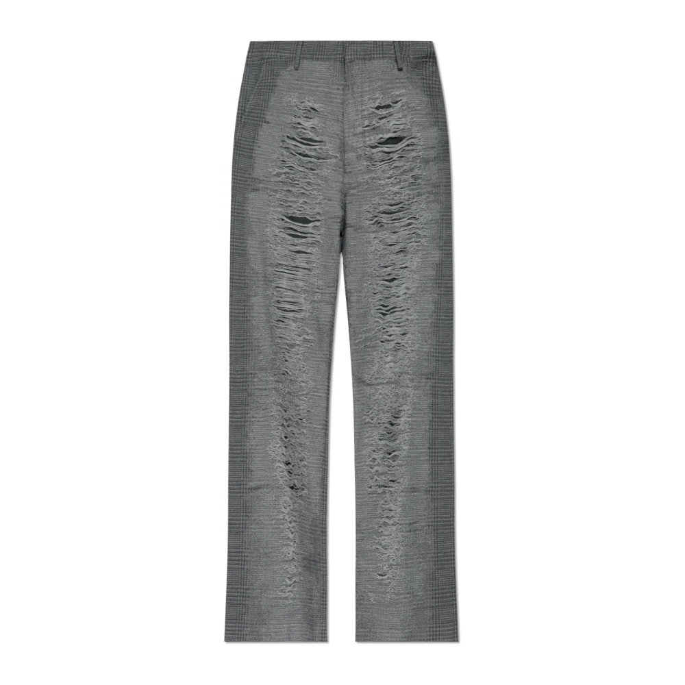 Diesel Uomo Grigio Pantaloni, Xl, New,