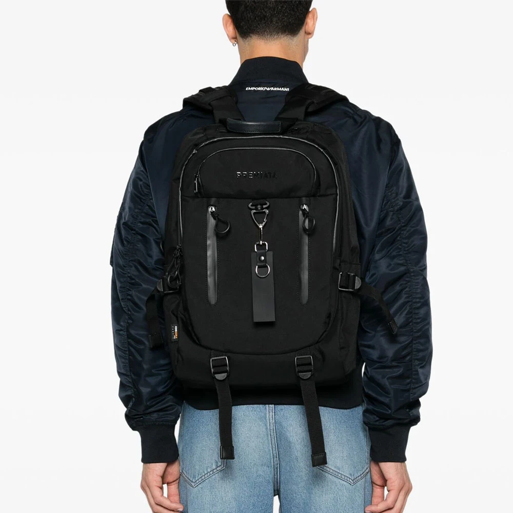 Premiata Ventura Rugzak Black Heren