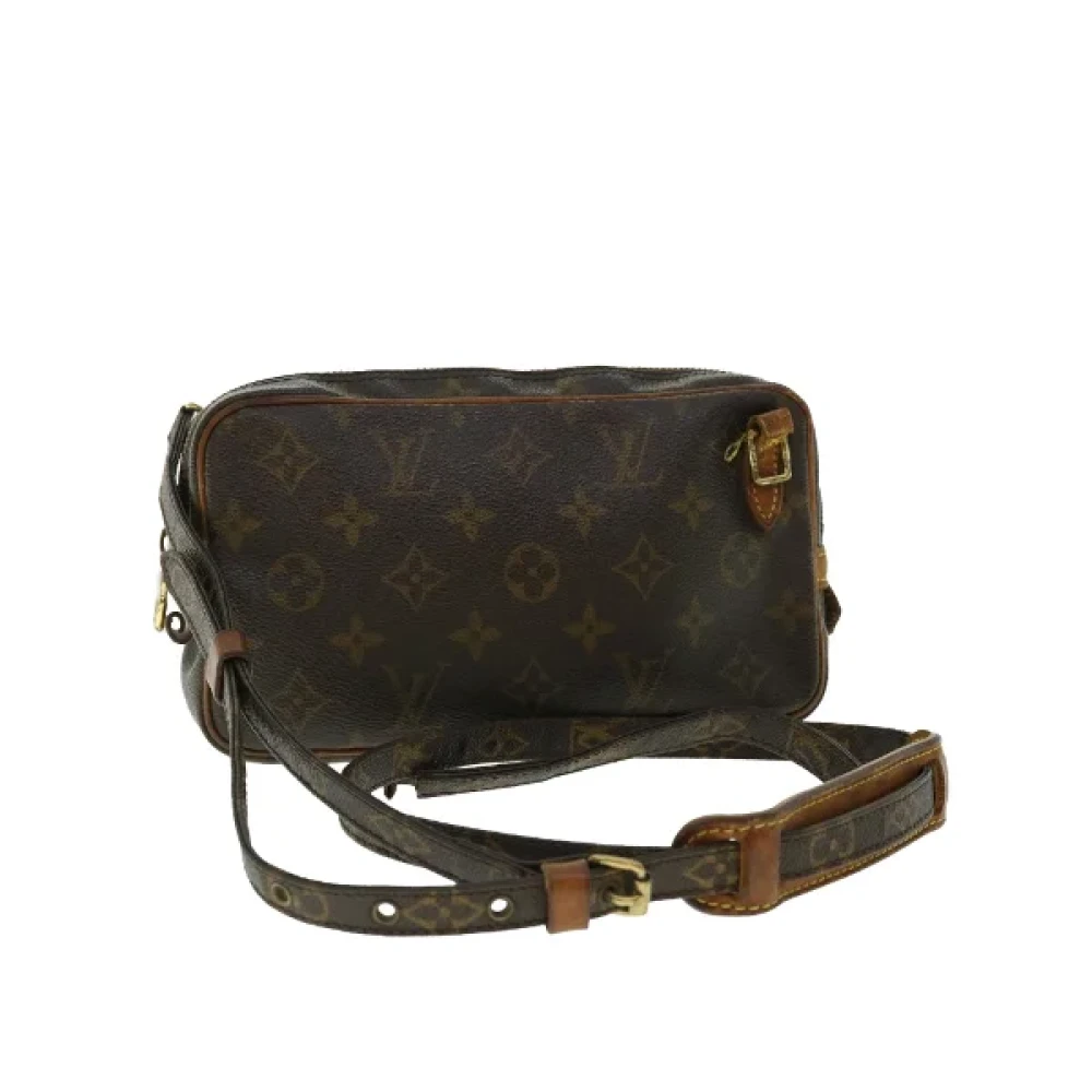 Louis Vuitton Vintage Pre-owned Canvas shoulder-bags Brown Dames