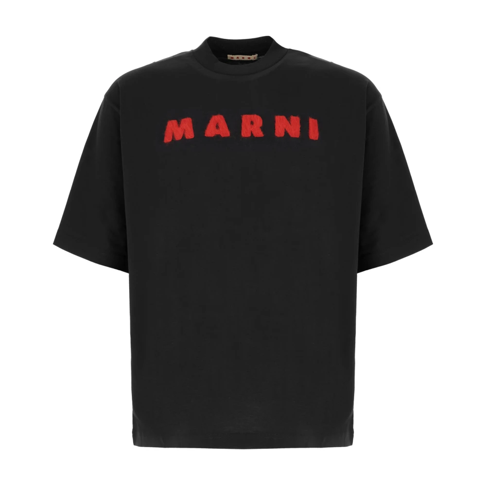 Marni - Tops > T-Shirts - Black - Marni - Modalova