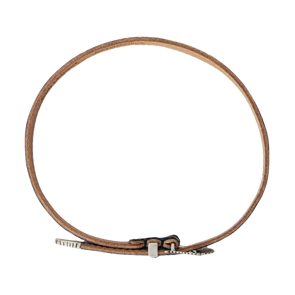 Our Legacy Unisex Black Cowboy Wrap Around Belt Collar - Jewellery One Size - Image 2