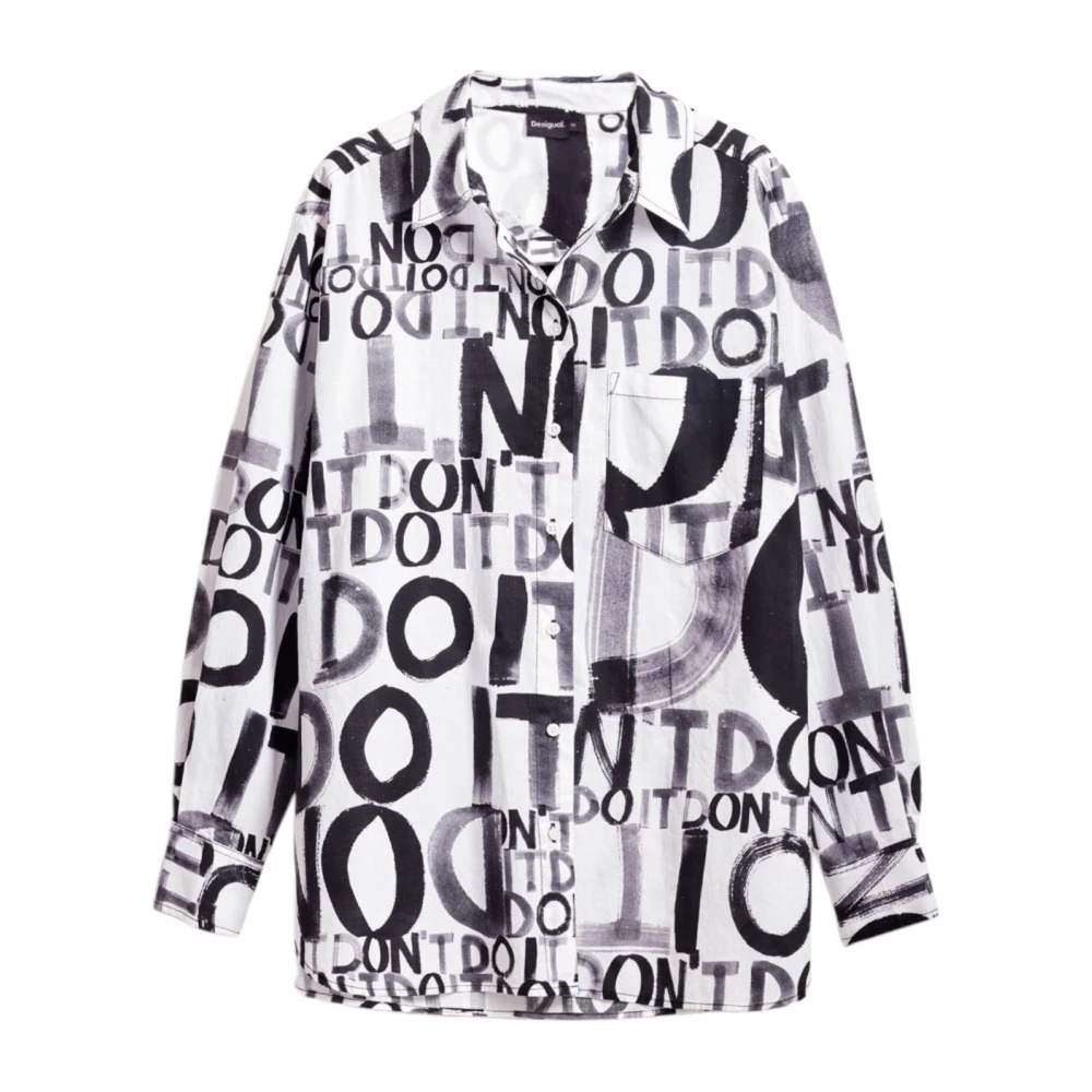 Desigual Lange mouwen shirts Lente Zomer collectie Multicolor Dames