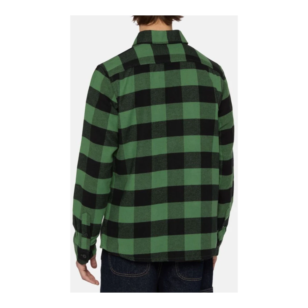 Dickies Groene Sacramento Shirt voor Mannen Green Heren