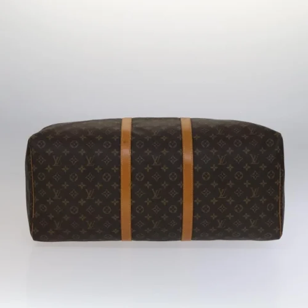 Louis Vuitton Vintage Pre-owned Canvas travel-bags Brown Dames